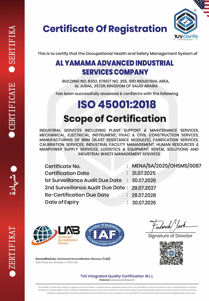 ISO 45001:2018